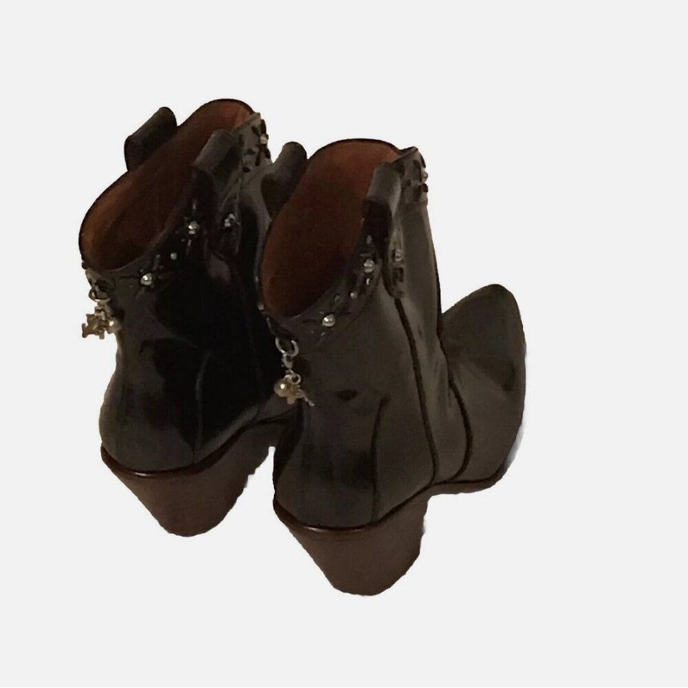 NWOB Coach Western Black Bootie - Picture 4 of 6